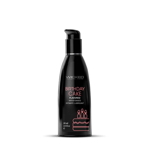 Wicked Aqua Water Based Flavoured Lubricant 60 ml - Water Based Lubes