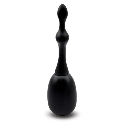 Xgen Products AquaClean Silicone 1 Way Valve Douche Set with Beaded Nozzle - Enemas and Douches