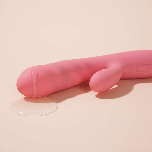 Svakom Avery Multi Function Rabbit Vibrator Strawberry Pink Rabbit Vibrators