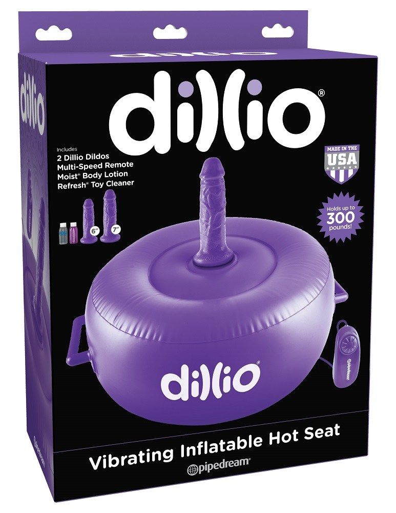 Pipedream Dillio Vibrating Inflatable Hot Seat Sex Furniture Inflatable Dildos and Vibrators