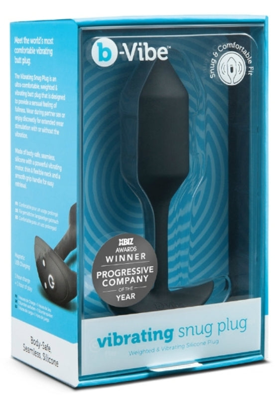 b-Vibe Vibrating Snug Plug Medium - Butt Plugs