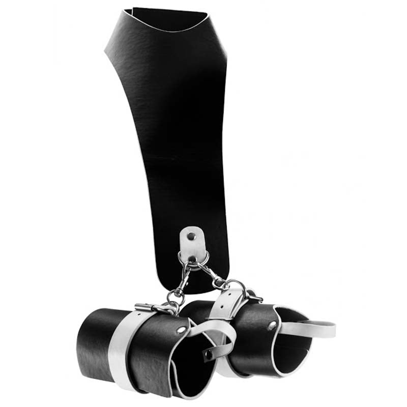 Bad Romance Leather Neck & Wrist Restraint Cuffs and Restraints