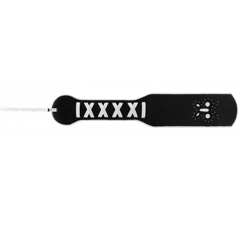 Bad Romance Leather Paddle with Stitching - Paddles And Slappers