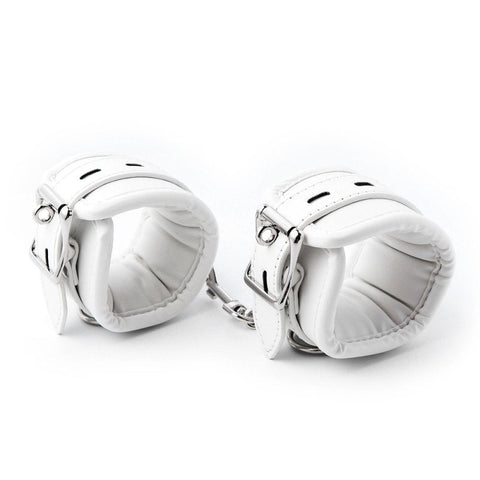 BANNED Soft Leather Elastic Sponge Cuffs - Cuffs and Restraints