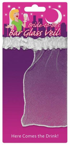 Bar Glass Veil - Fancy Dress Ups