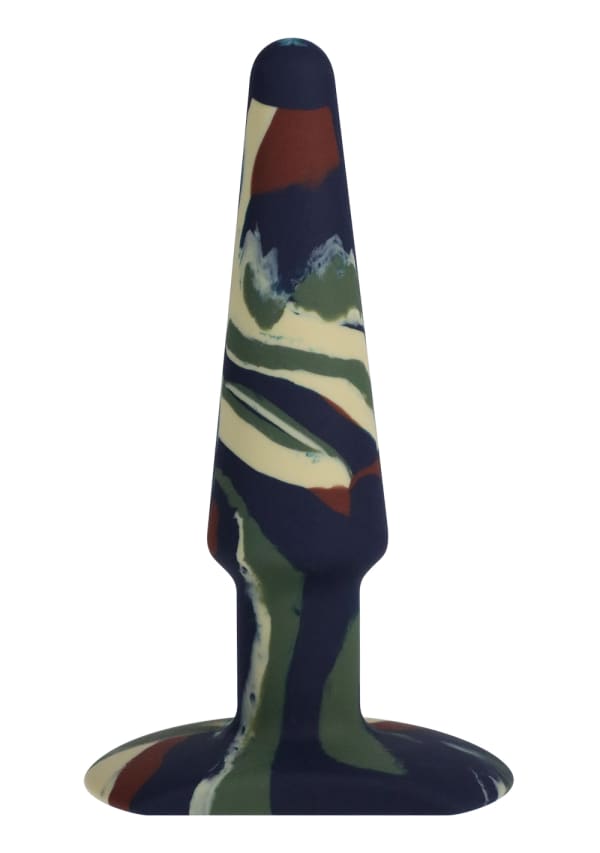 Doc Johnson A-Play Groovy Flexible Anal Plug Camouflage Butt Plugs
