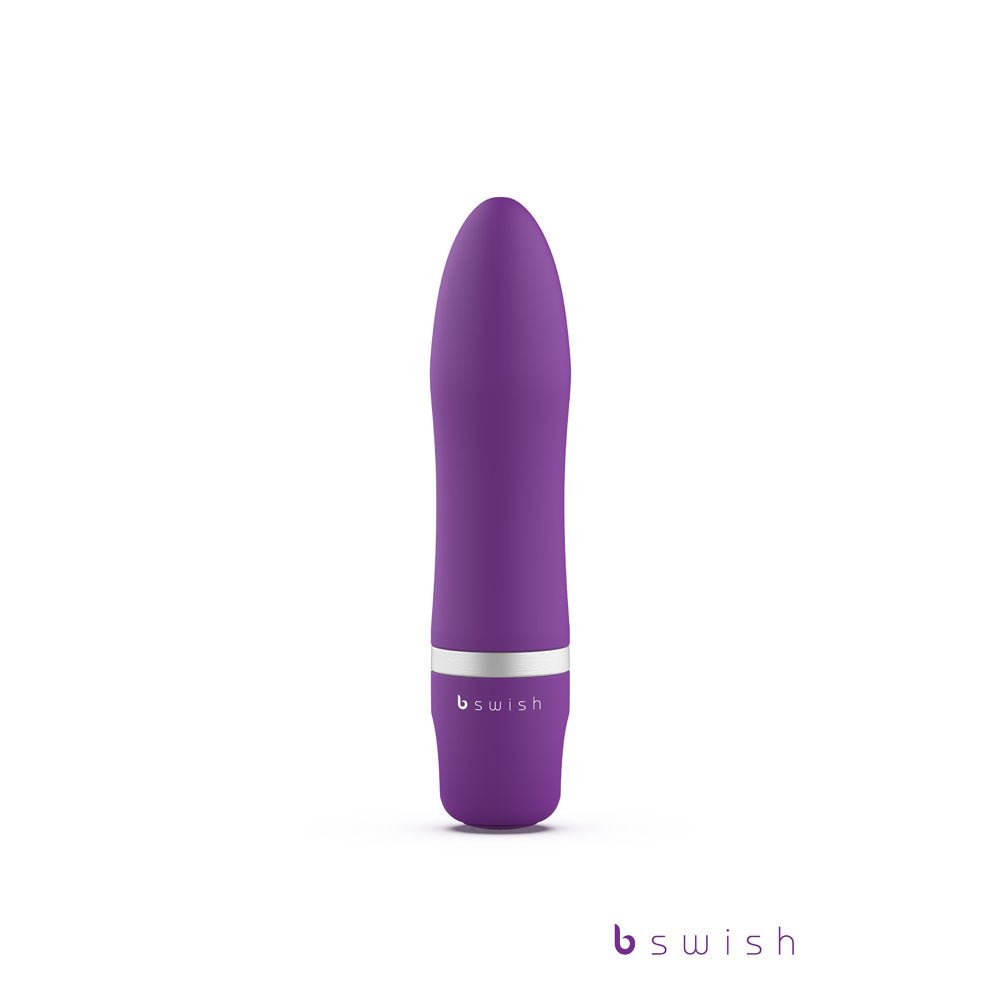 B Swish Bcute Classic Vibrating Bullet Purple Bullet Vibrators