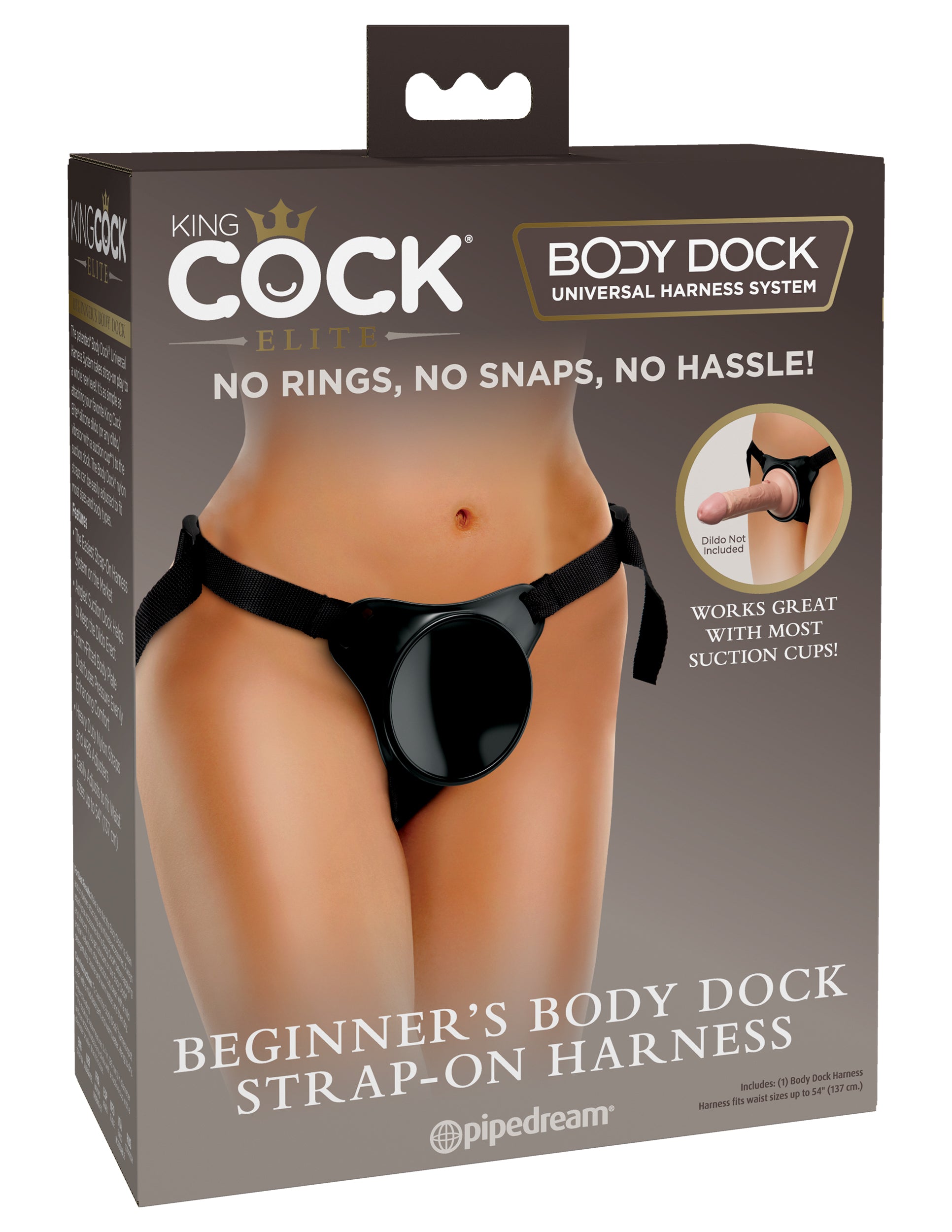 King Cock Elite Beginner Body-Dock Strap-On Harness Strap On Sextoys