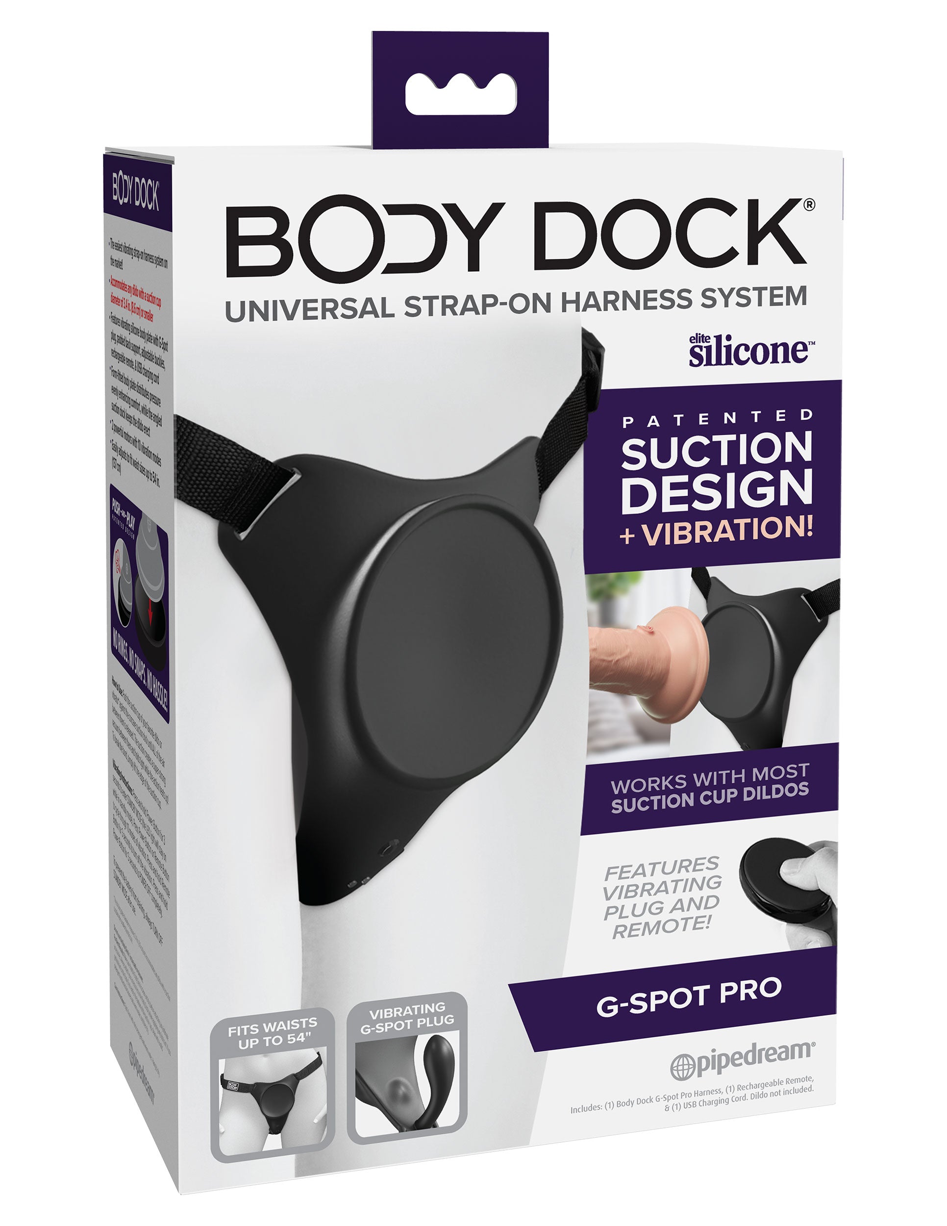 Pipedream Body Dock G Spot Pro Strap On Harness Strap On Sextoys