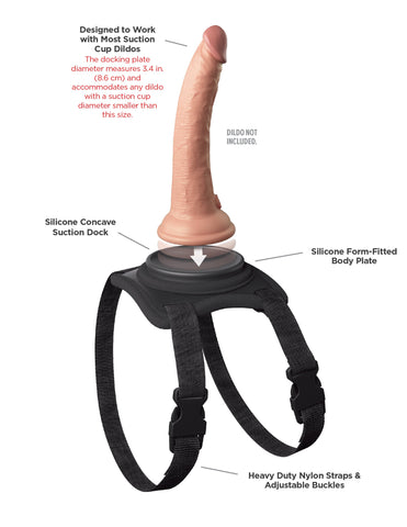Pipedream Body Dock Lap Strap On Harness Sex Toy - Strap On Sextoys