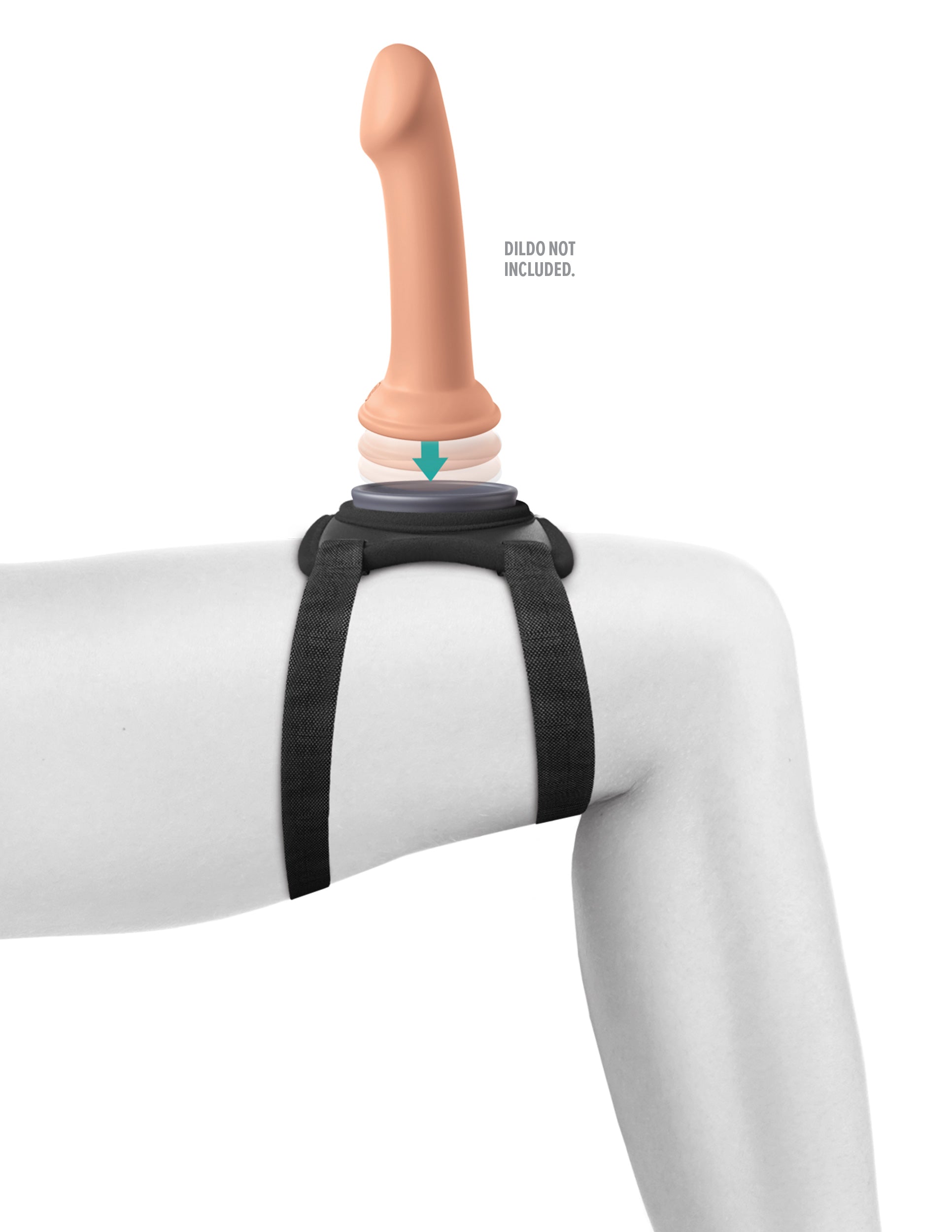 Pipedream Body Dock Lap Strap On Harness Sex Toy Strap On Sextoys