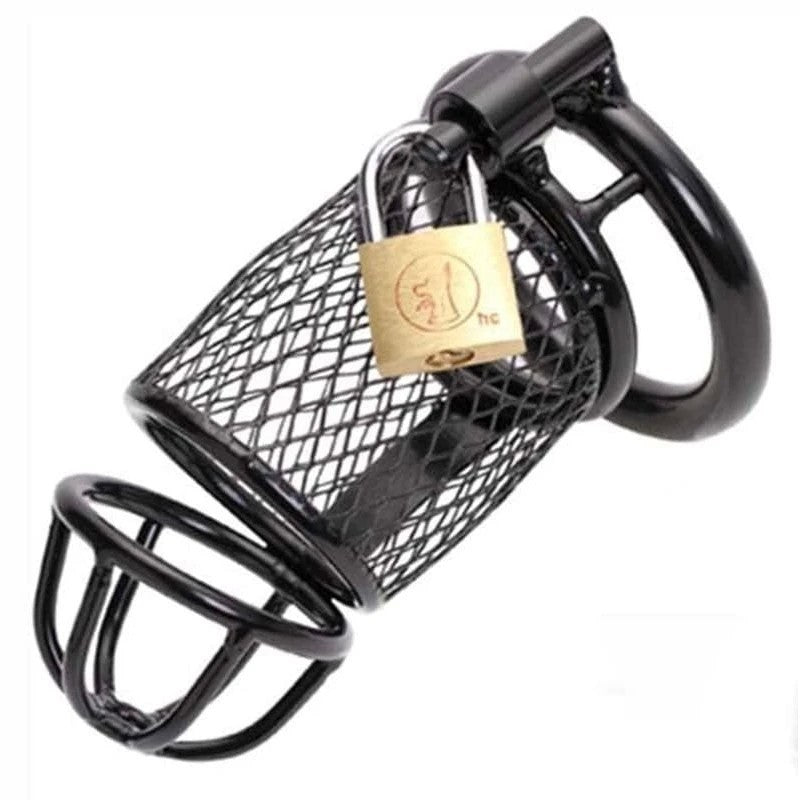 Caged Dragon Male Chastity Device Black Male Chastity