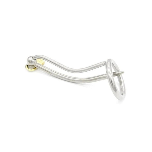 Double Time Cock Plug Chastity Device - Male Chastity