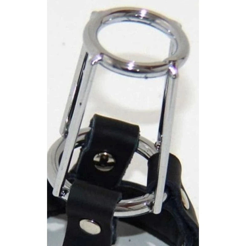 Diabolical Ball Divider and Chastity Cage Male Chastity