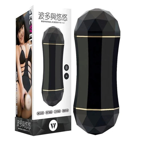 Realistic Anal Masturbator with Hardcase - Realistic Butts And Vaginas