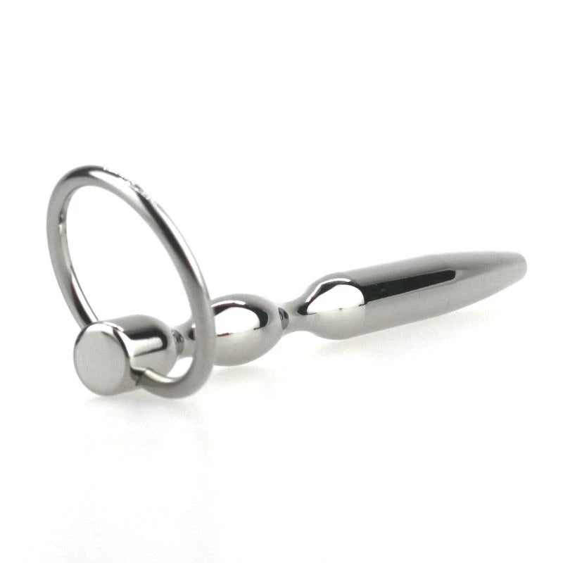 Ultrasonic Cock Plug With Glans Ring Penis Plugs