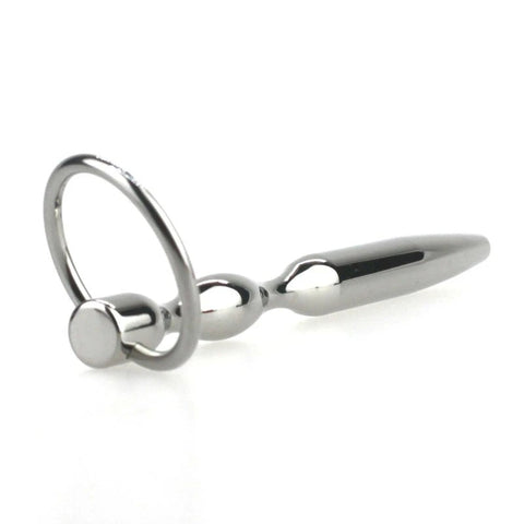 Ultrasonic Cock Plug With Glans Ring - Penis Plugs