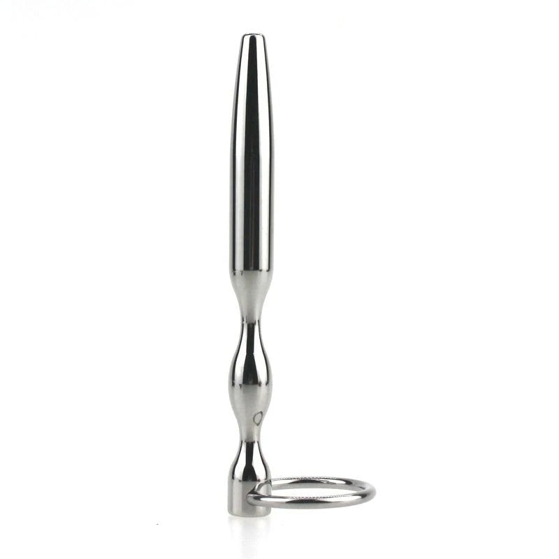 Ultrasonic Cock Plug With Glans Ring Penis Plugs