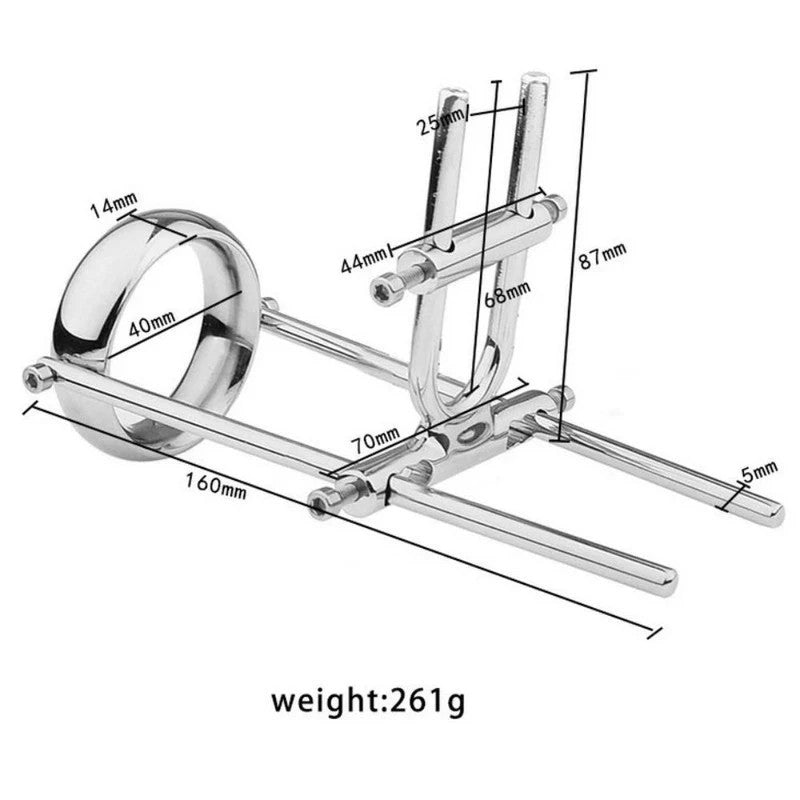 BDStyle Discreet Comfort Enhancer - Adjustable Male Extender Steel Sex Toys