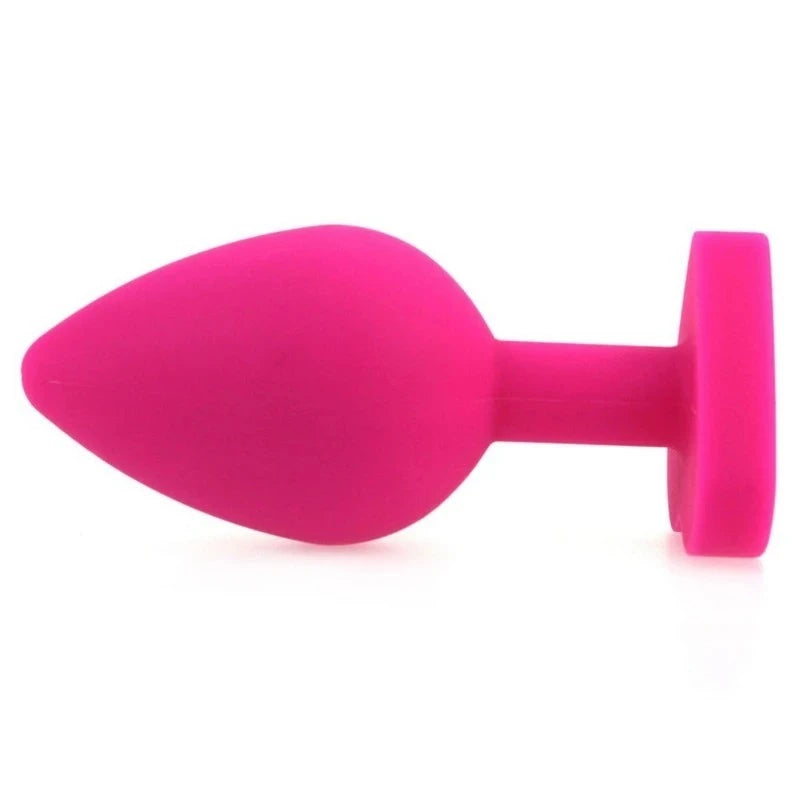 BDStyle Heart-Shaped Silicone Anal Plug - Beginner-Friendly Excitement Butt Plugs