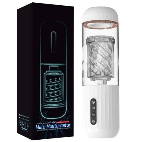 BDStyle Overbearing Automatic Telescopic Masturbator Cup - Masturbators and Strokers