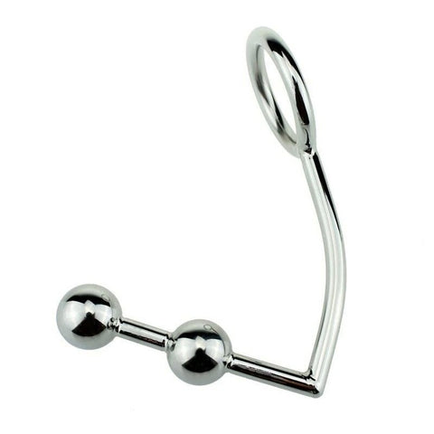 Double Anal Intruder Cock Ring - Butt Plugs