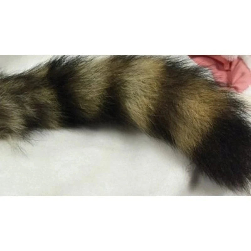 Pink Silicone Butt Plug With Faux Fox Tail Butt Plugs