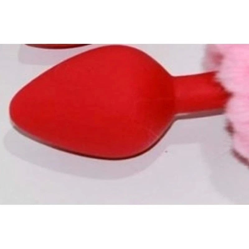 Bunny Faux Tail Silicone Anal Plug Medium Butt Plugs