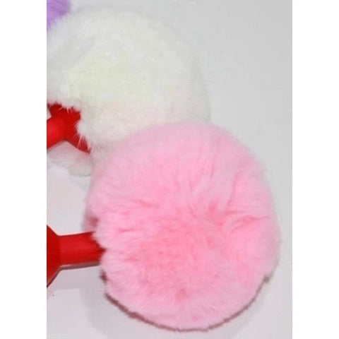 Bunny Faux Tail Silicone Anal Plug Medium - Butt Plugs
