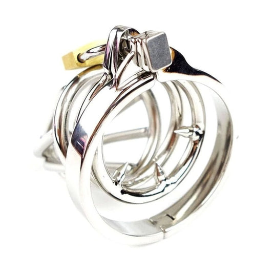 Cock Cage with Catheter Tube - Male Chastity
