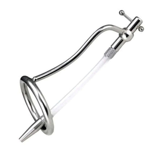 Stainless Steel Chastity Bar - Elevate Your BDSM Exploration - Male Chastity