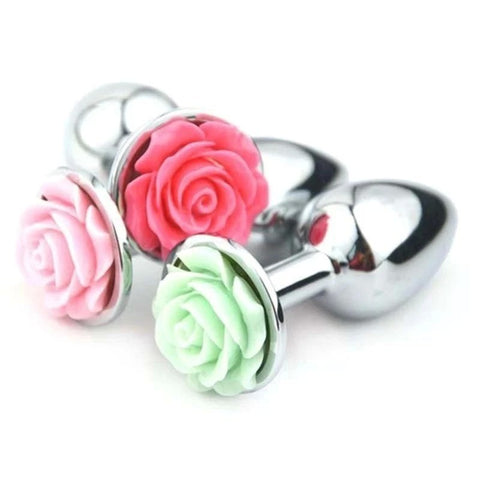 Flower Steel Butt Plug Large - Butt Plugs
