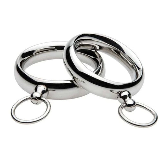 Lead Me Stainless Steel Cock Ring - Cock Rings