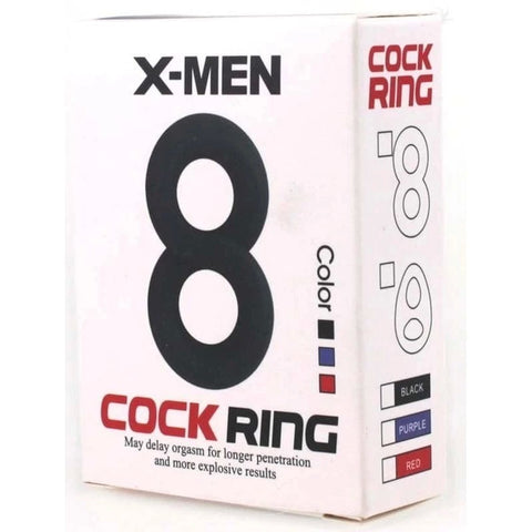 Figure 8 Silicone Cock & Ball Ring - Ball and Cock Toys