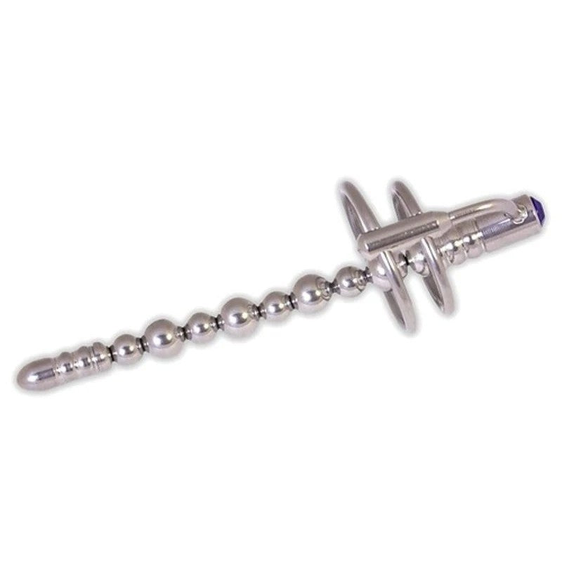Jewel End Multi-Ball Steel Penis Plug Penis Plugs
