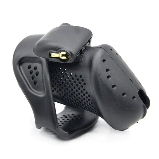 Stoma PVC Cock Cage Large - Male Chastity