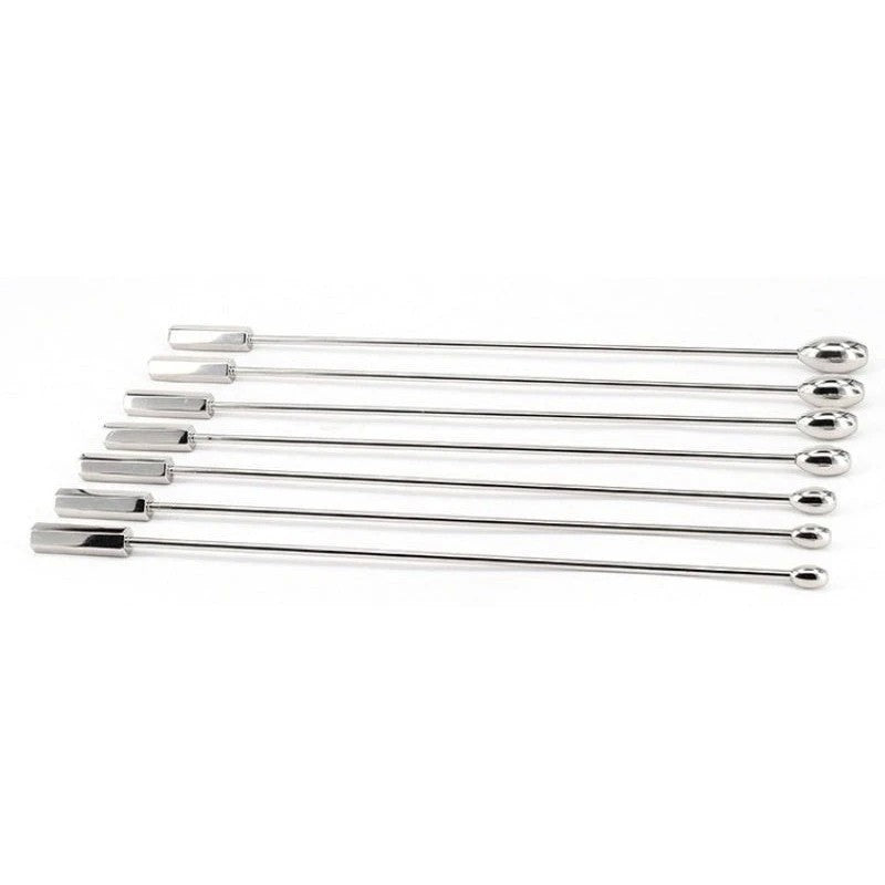 Stainless Steel Solid Penis Plug Set Penis Plugs