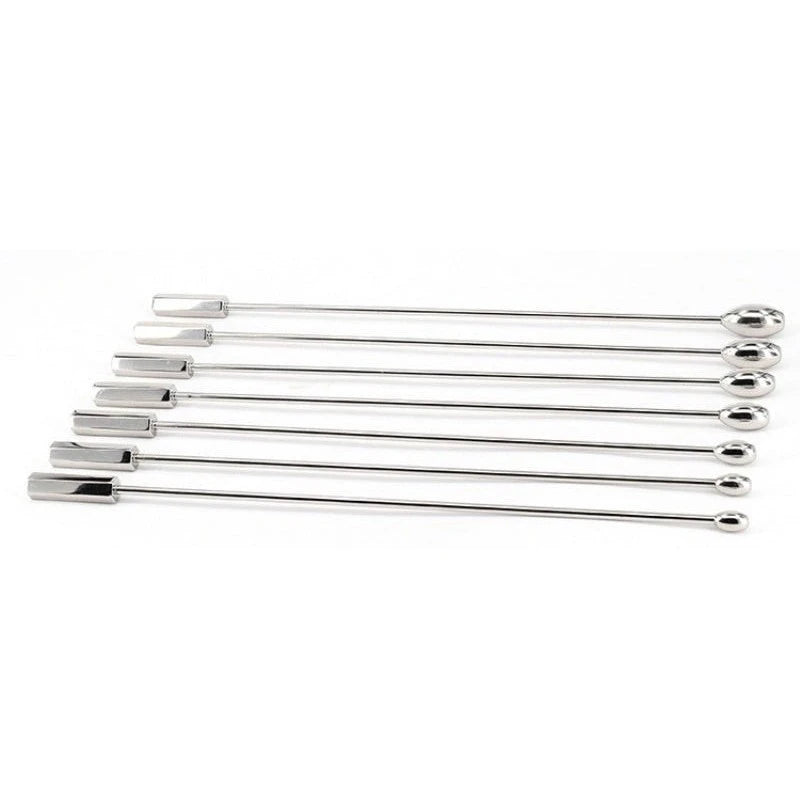 Stainless Steel Solid Penis Plug Set Penis Plugs