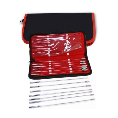 Stainless Steel Solid Penis Plug Set - Penis Plugs