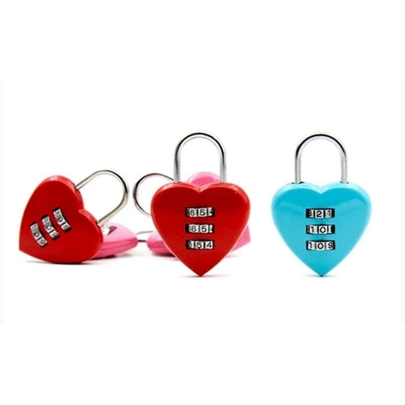 BDStyle Secure Passion - Heart-Shaped Password Lock Male Chastity