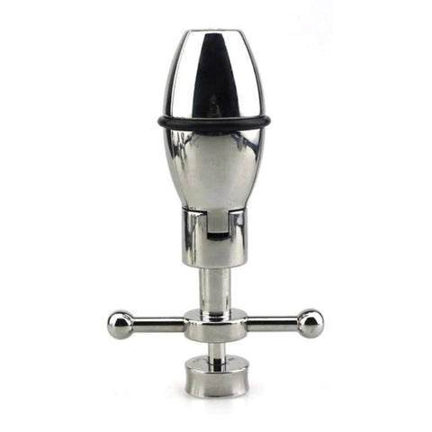 Master Series Trillium Steel Locking Anal Plug - Butt Plugs