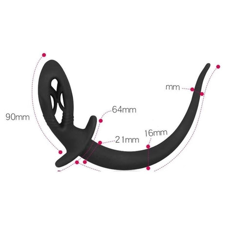 Shrink Anal Sphincter Dog Tail - Prostate Toys