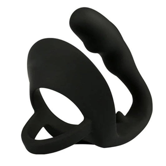 Erection Enhancing Cock Ring and Plug - Cock Rings