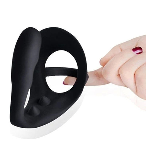 Erection Enhancing Cock Ring and Plug - Cock Rings