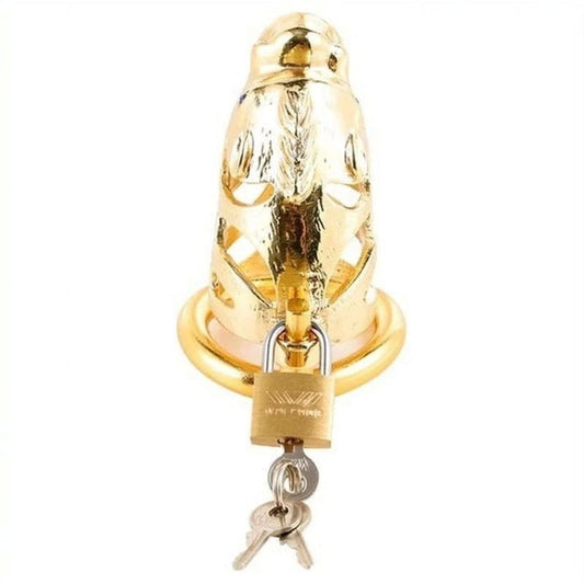 Captivating Chinese Zodiac Horse-Inspired Cock Cage - Male Chastity