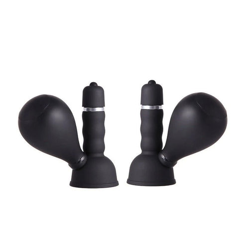 Vibrating Nipple Pump Sucker - Breast and Nipple Toys