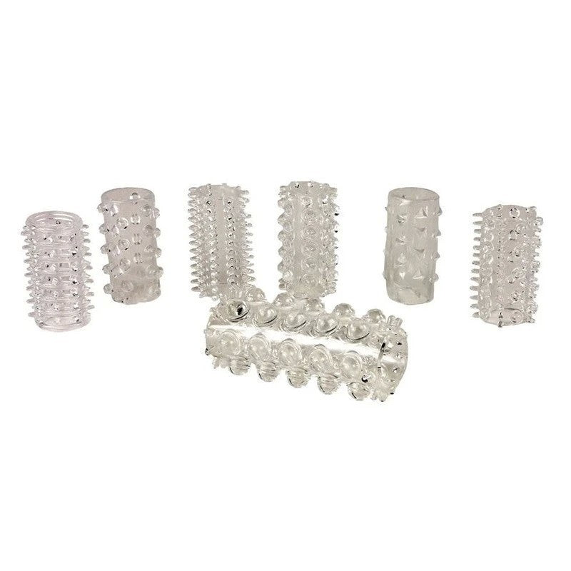 BDStyle Tickler Sleeves - Variety of Stimulating Textures for Heightened Pleasure Cock Rings