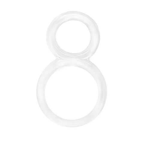 PVC O Stretchy Cock Ring - Bondage Gags and Bits