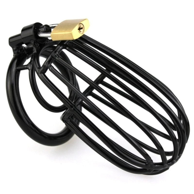 Samurai Cock Cage Drooping Chastity Device Male Chastity