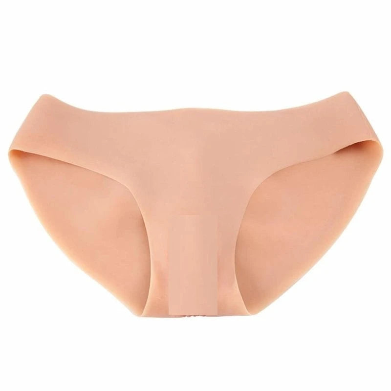 BDStyle Fake Vagina Pants with Catheter Realistic Butts And Vaginas